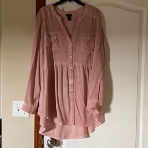 Torrid Size 2 baby doll shirt